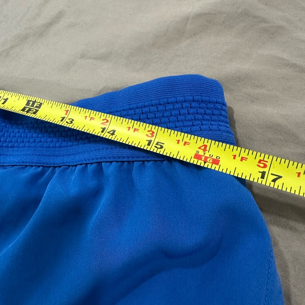 Fabletics Electric Blue 2-in-1 Shorts - Picture 4 of 5